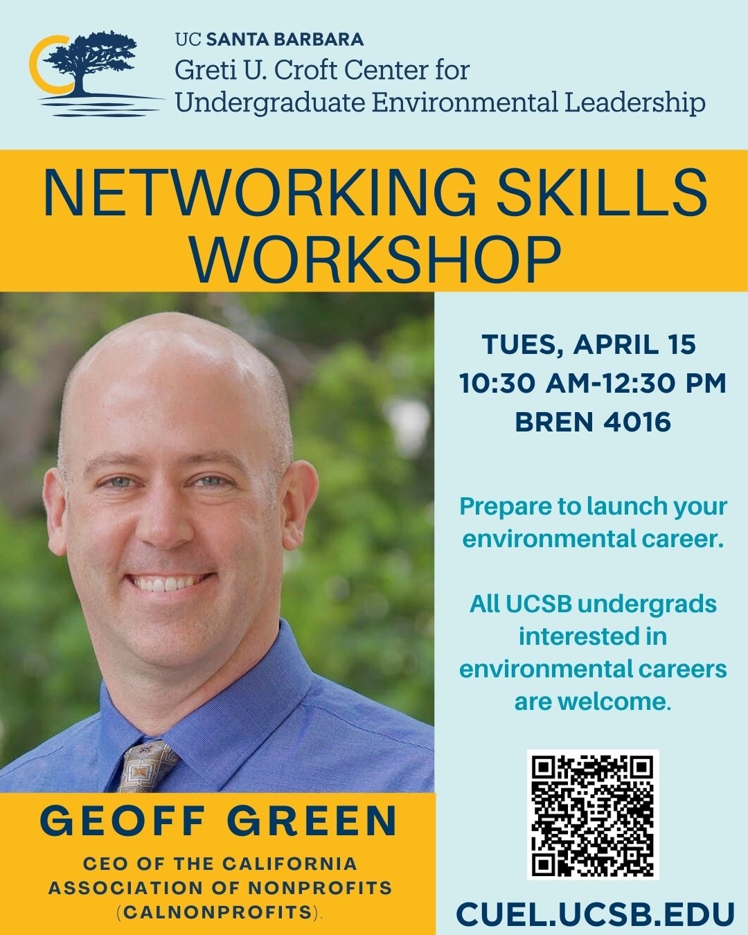 Networking Skills Workshop Flyer