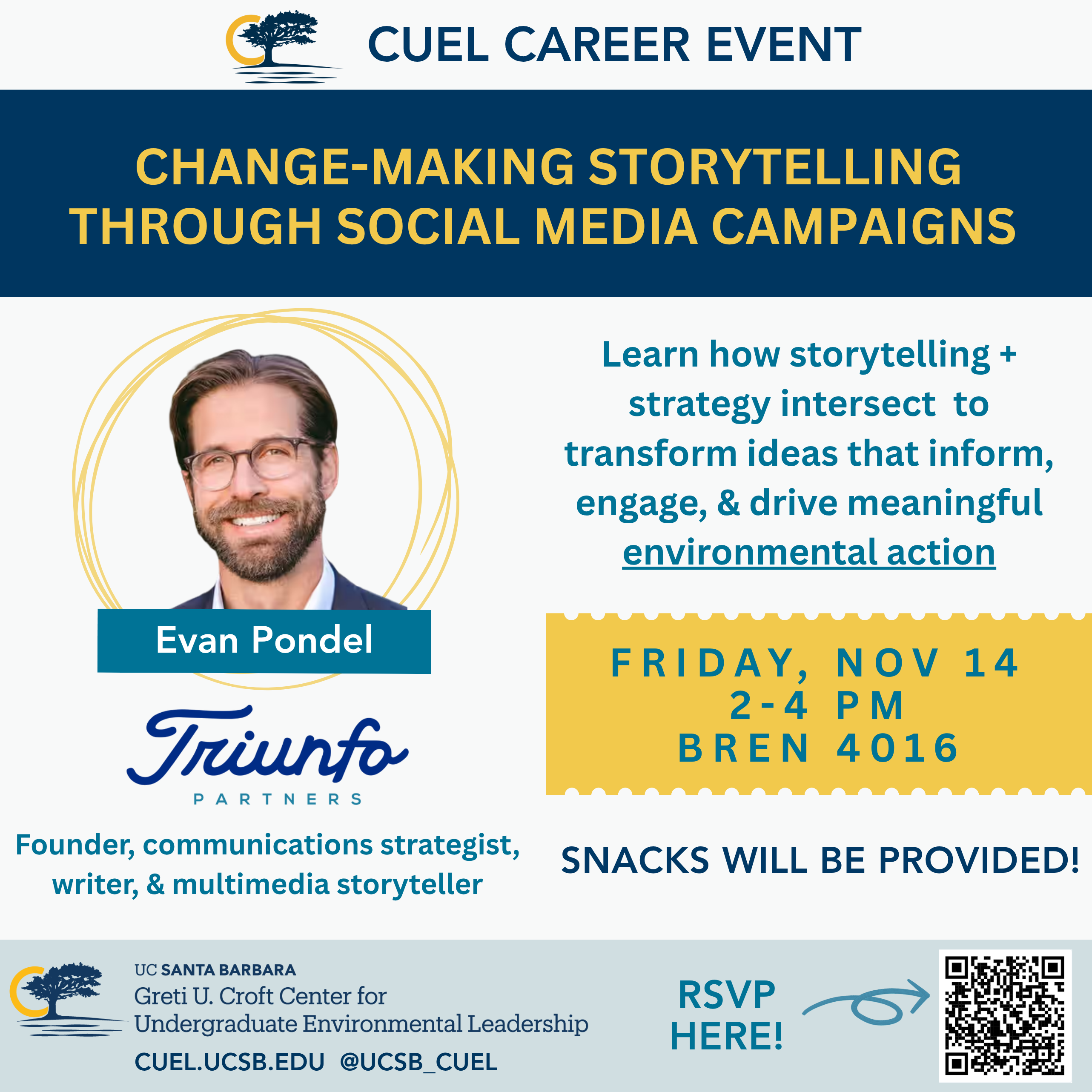Workshop Flyer: Change-making Storytelling Through Social Media Campaigns